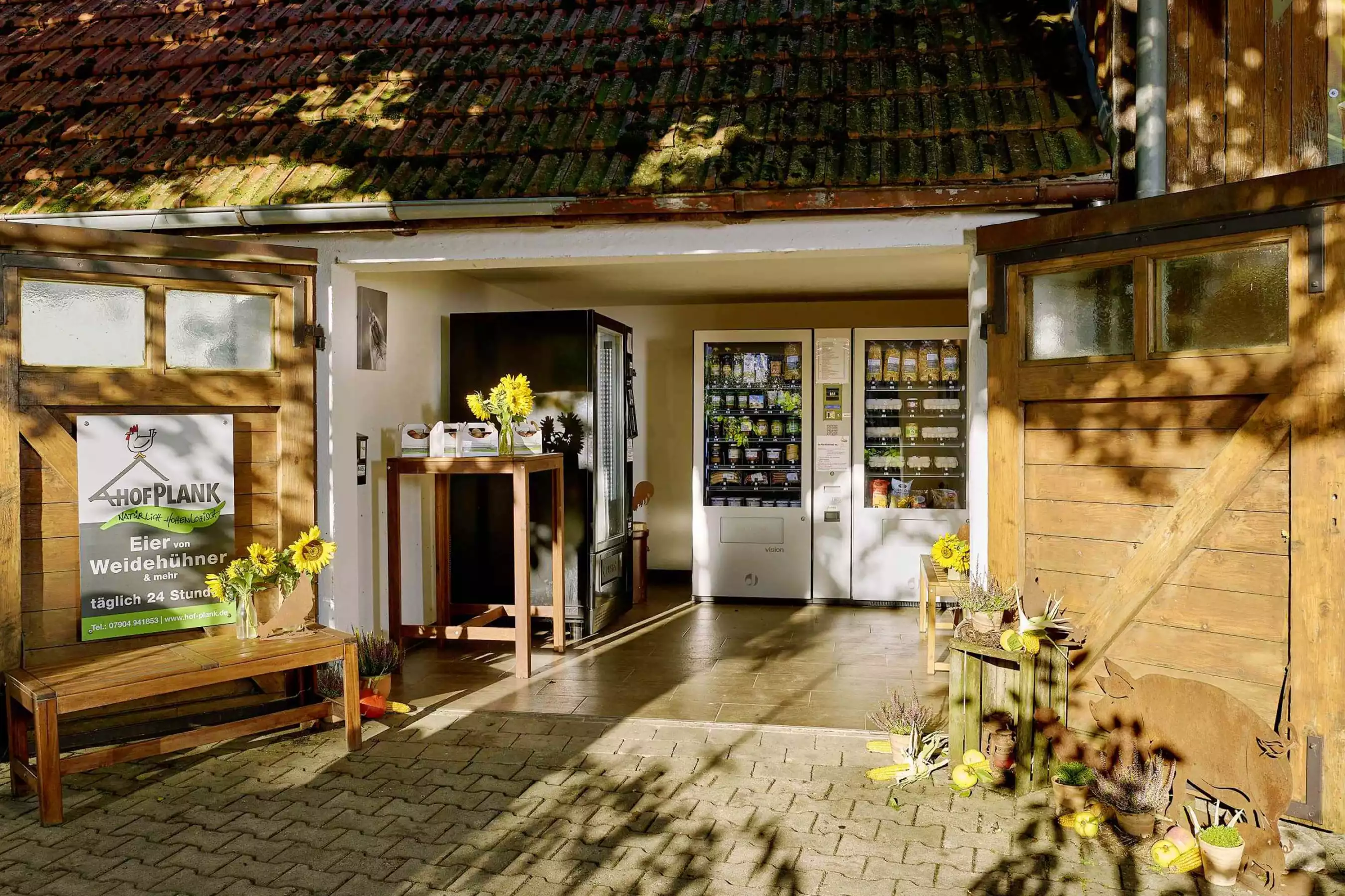 24-Stunden-Verkaufsautomat für regionale Produkte