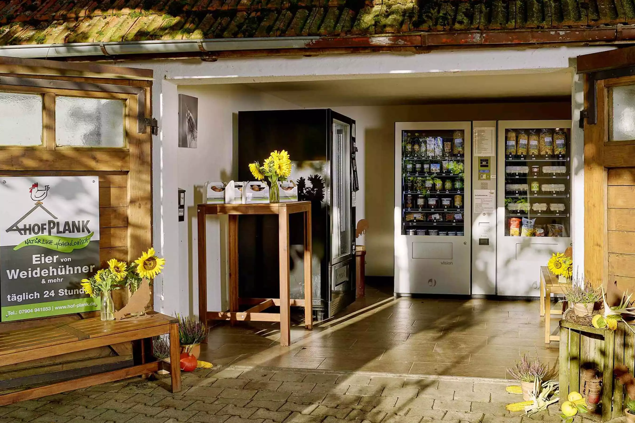 Regionaler und nachhaltiger Bauernhof Plank